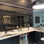 Glass Mirror Tile Installation
